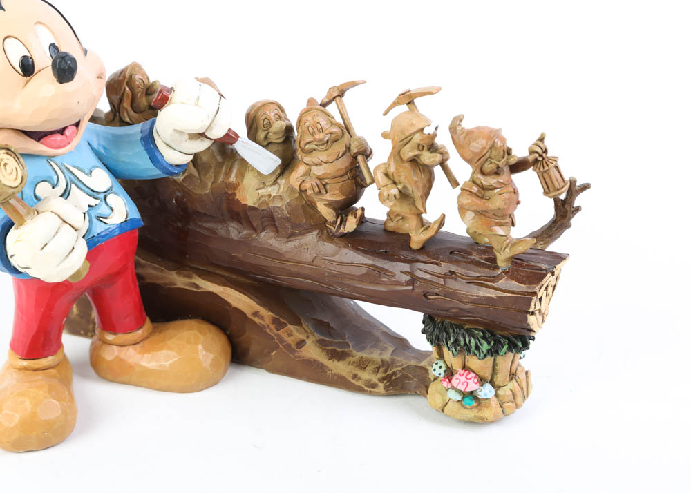 Jim Shore Disney Traditions 10th Anniversary Figurine