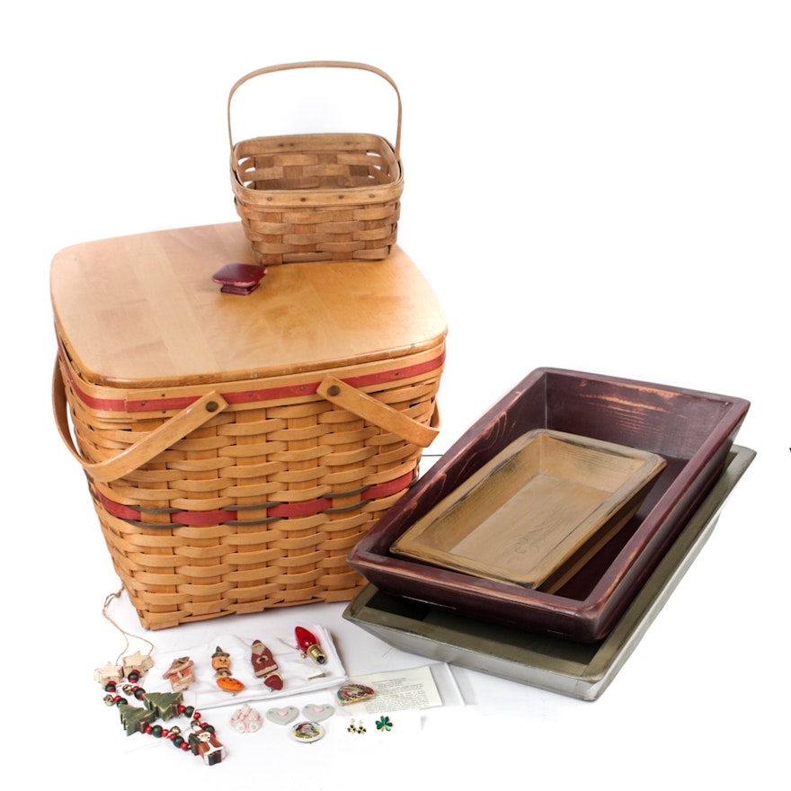 Longaberger Picnic Basket