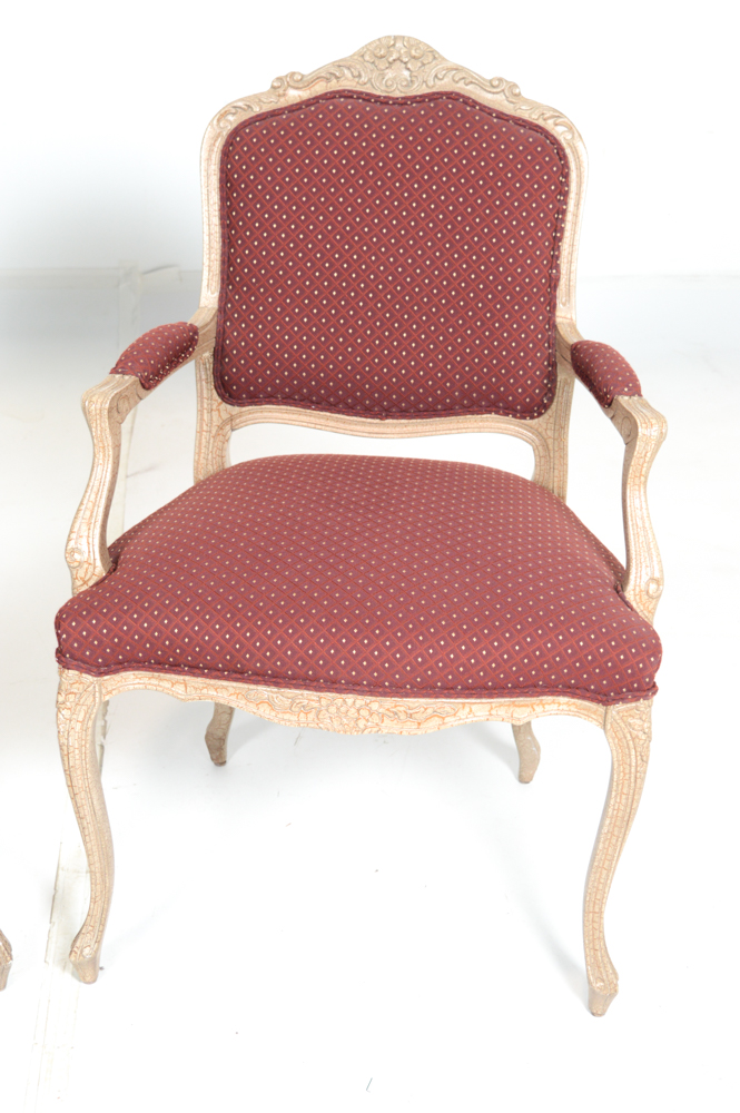 Pair of Louis XV Style Armchairs