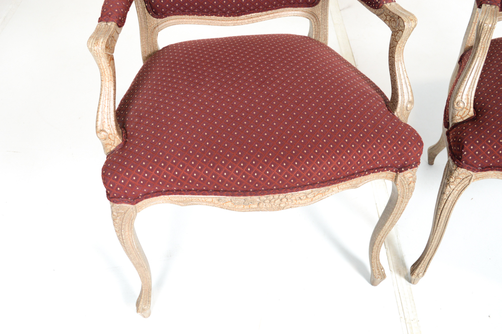 Pair of Louis XV Style Armchairs