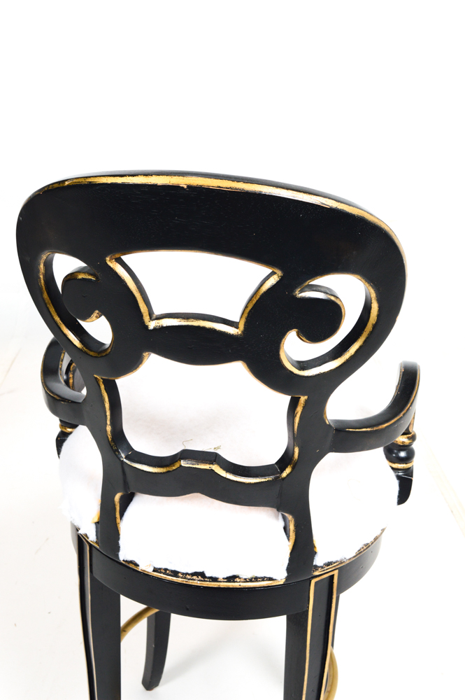 Century Bar Chairs with Swivel Return