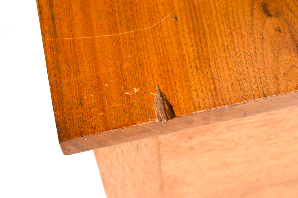 Vintage Bedside Table and Rocking Chair