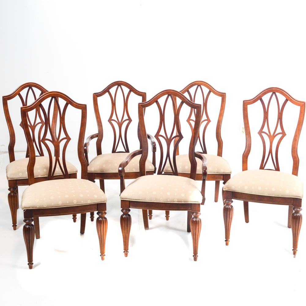 Hepplewhite-Inspired Dining Chairs by Stanley