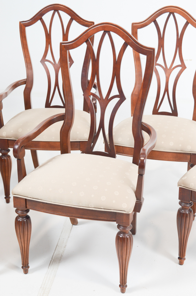 Hepplewhite-Inspired Dining Chairs by Stanley