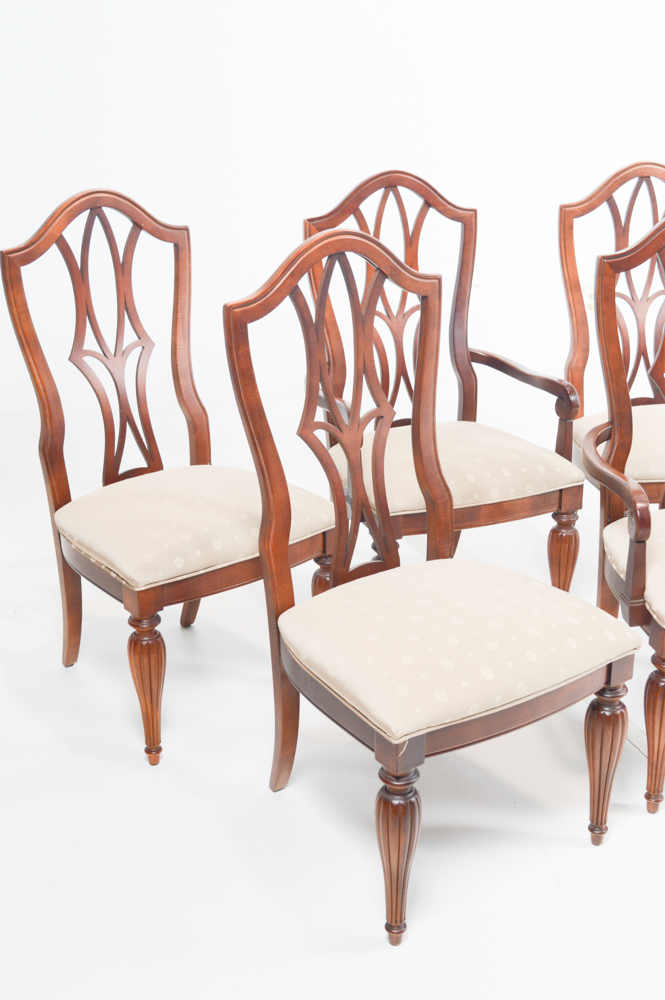 Hepplewhite-Inspired Dining Chairs by Stanley