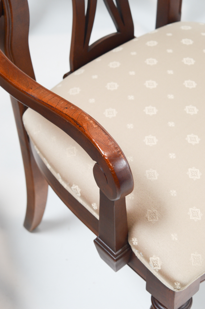 Hepplewhite-Inspired Dining Chairs by Stanley