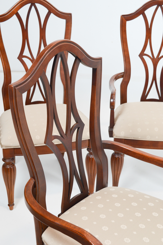 Hepplewhite-Inspired Dining Chairs by Stanley