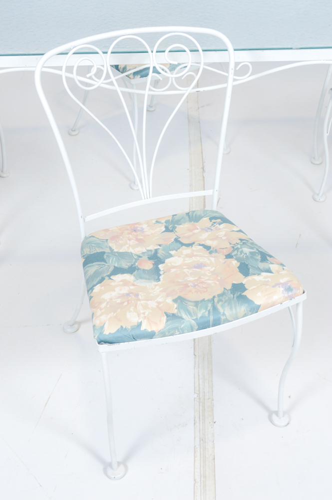 Metal Patio Table and Chairs