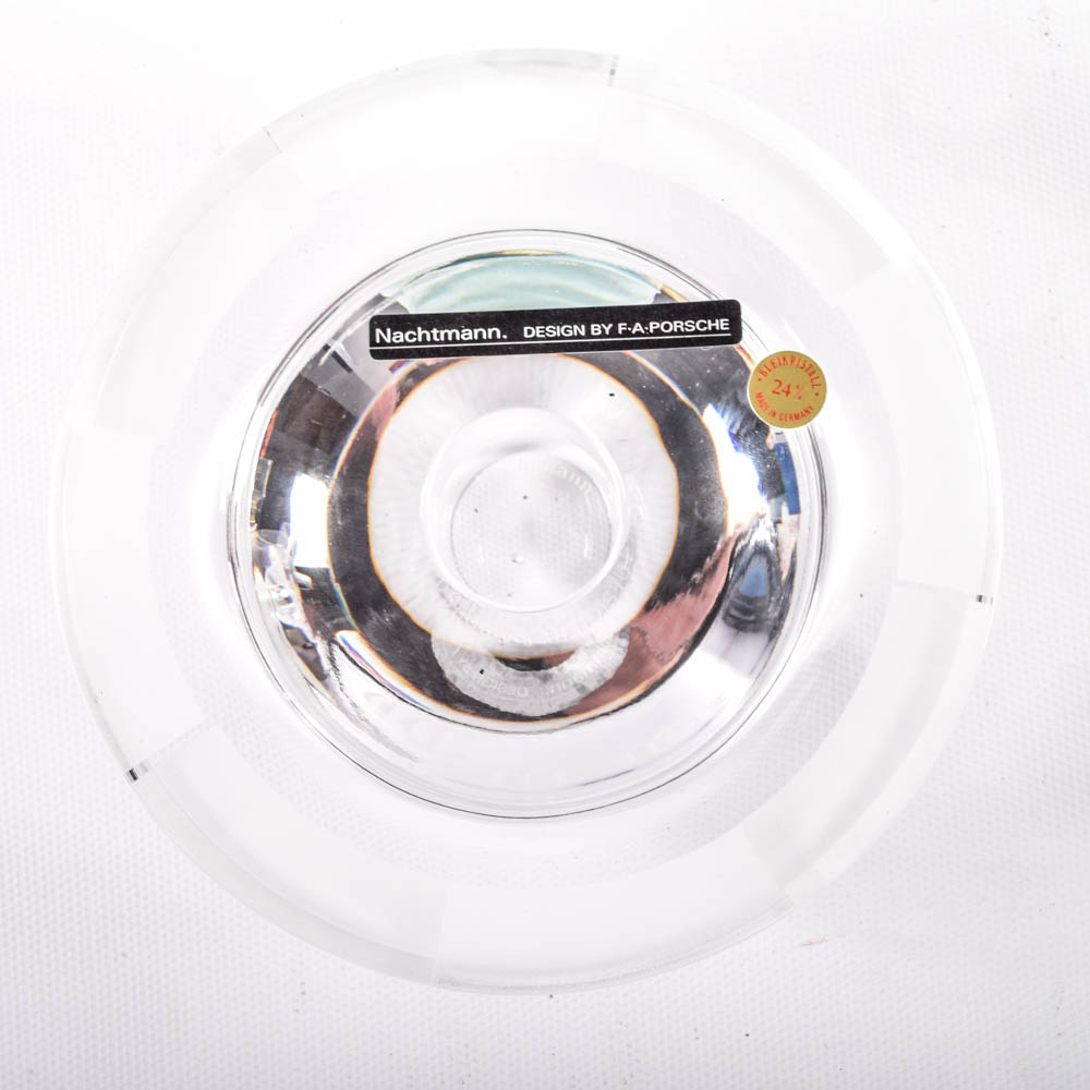 Nachtmann Lead Crystal Bowl and Candleholders