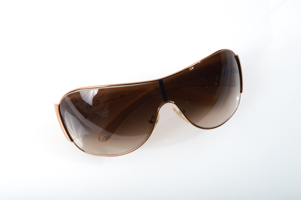 Prada Shield Gradient Sunglasses