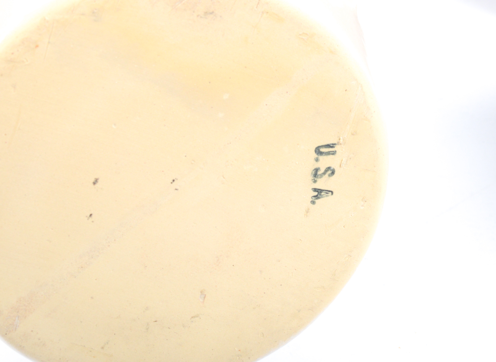 Brown and Tan Stoneware Crocks including West Bend