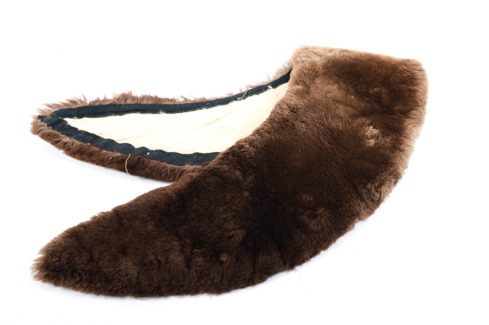 Vintage Mink Fur Pelt Stole and Sheared Beaver Fur Collar