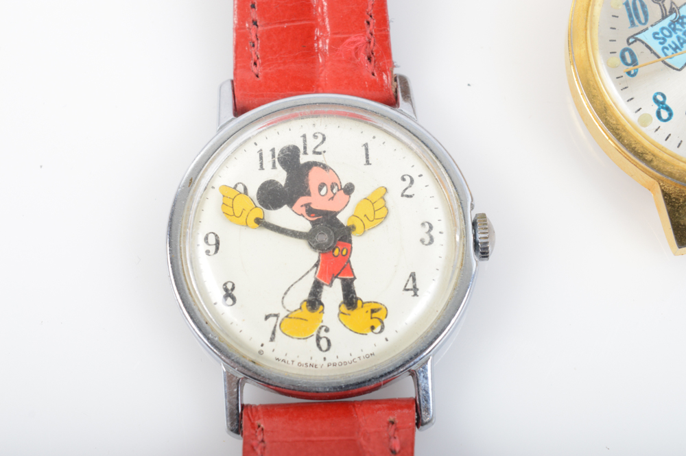 Watch Assortment Featuring Mickey Mouse