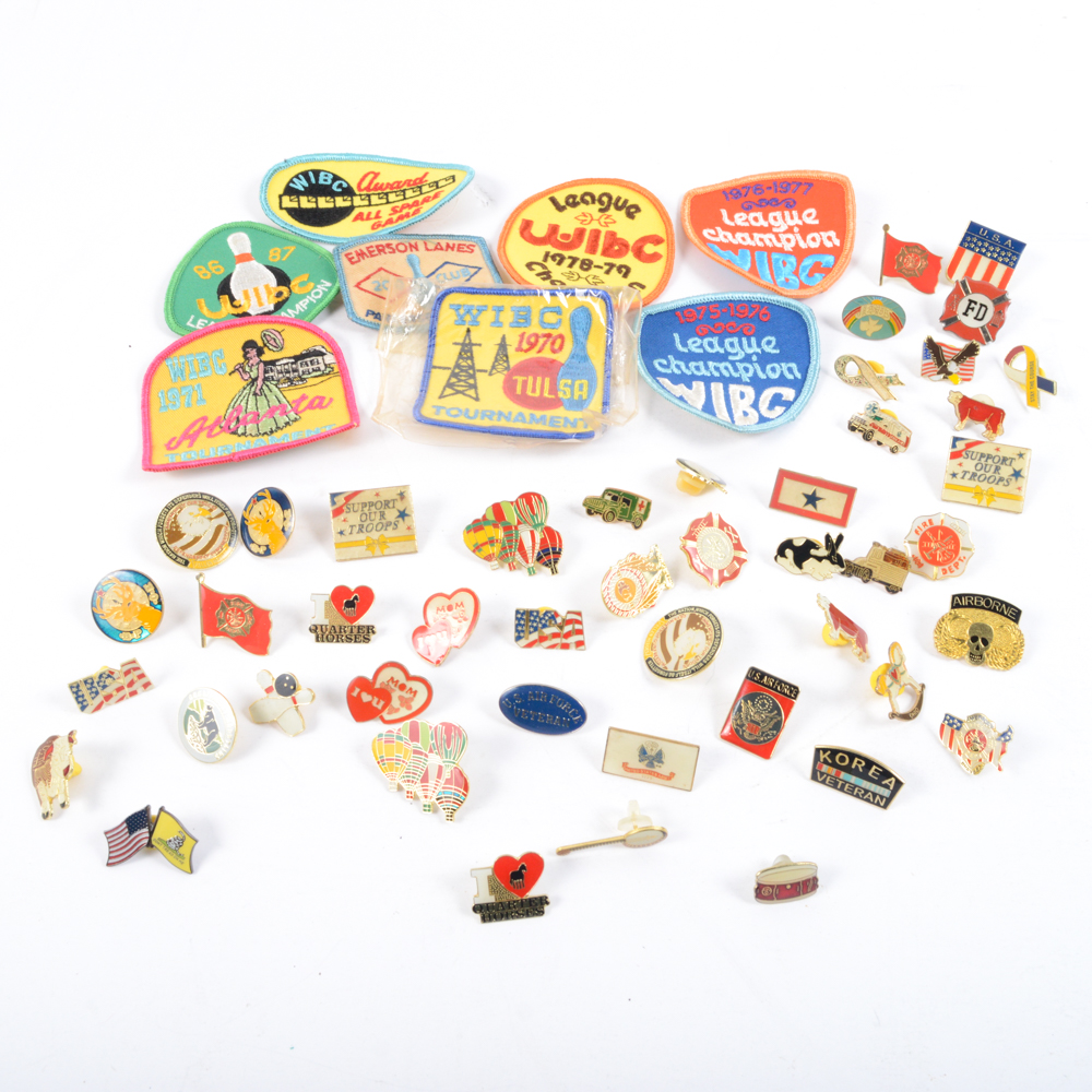 Pins, Patches, and Pieces