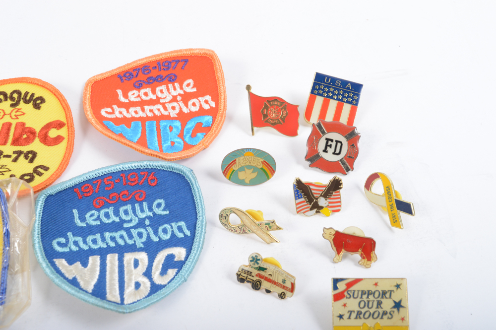 Pins, Patches, and Pieces