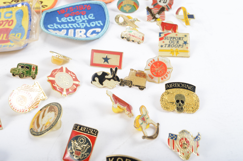 Pins, Patches, and Pieces