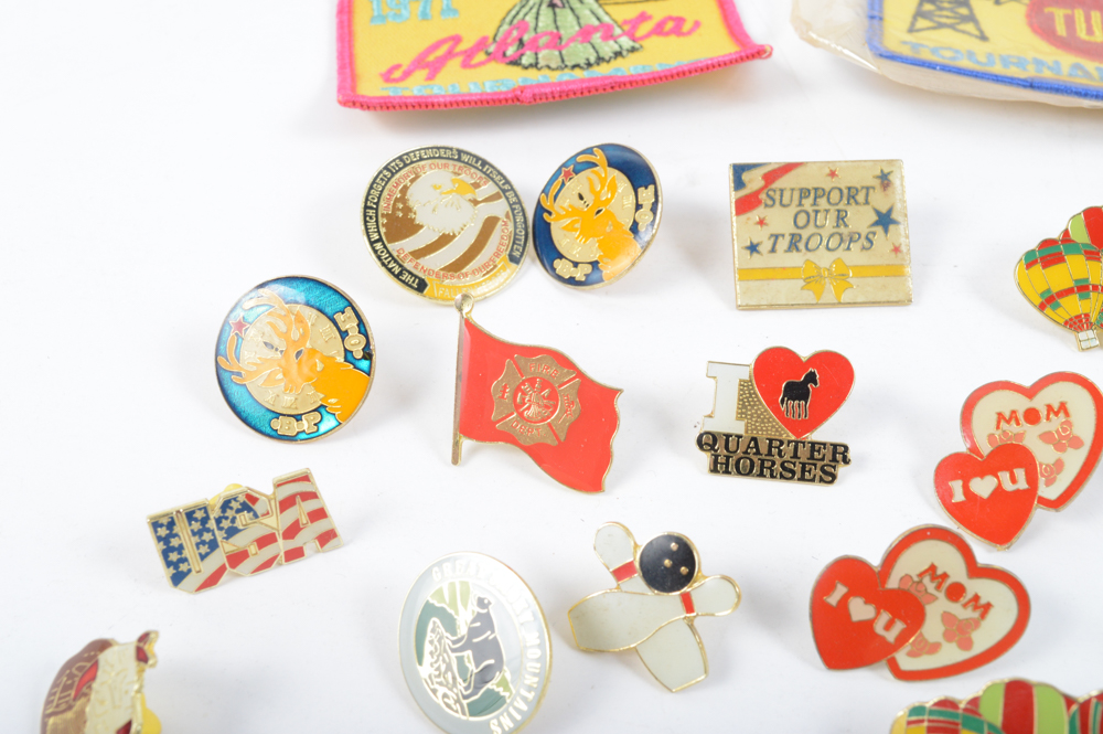 Pins, Patches, and Pieces