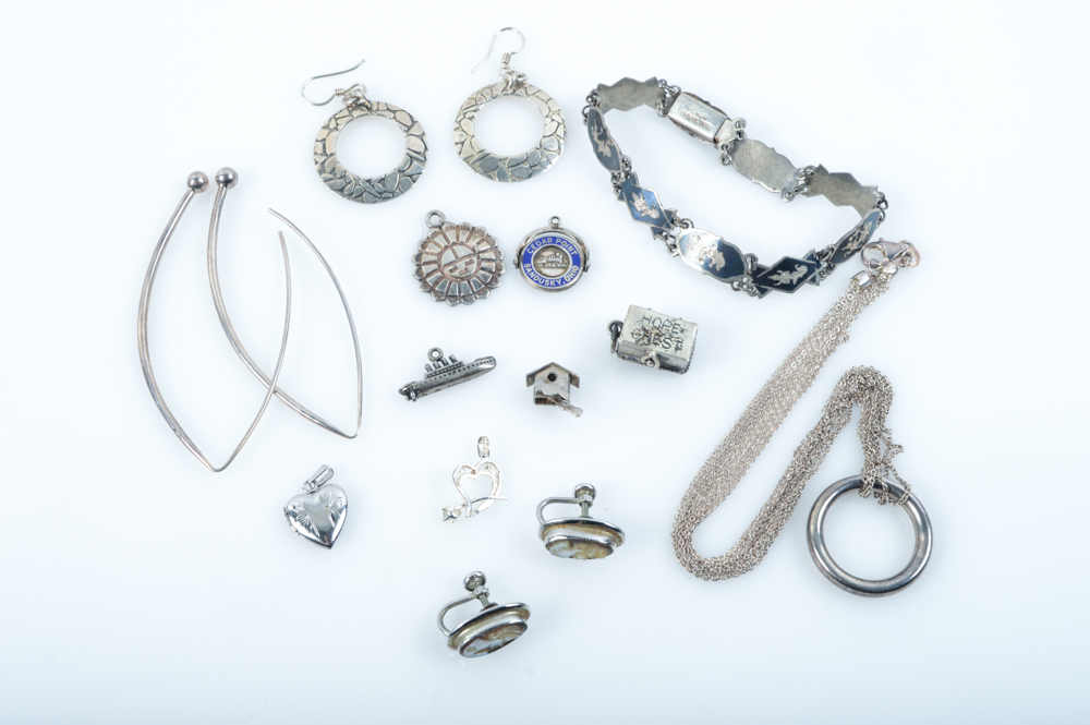Sterling Silver Jewelry Collection