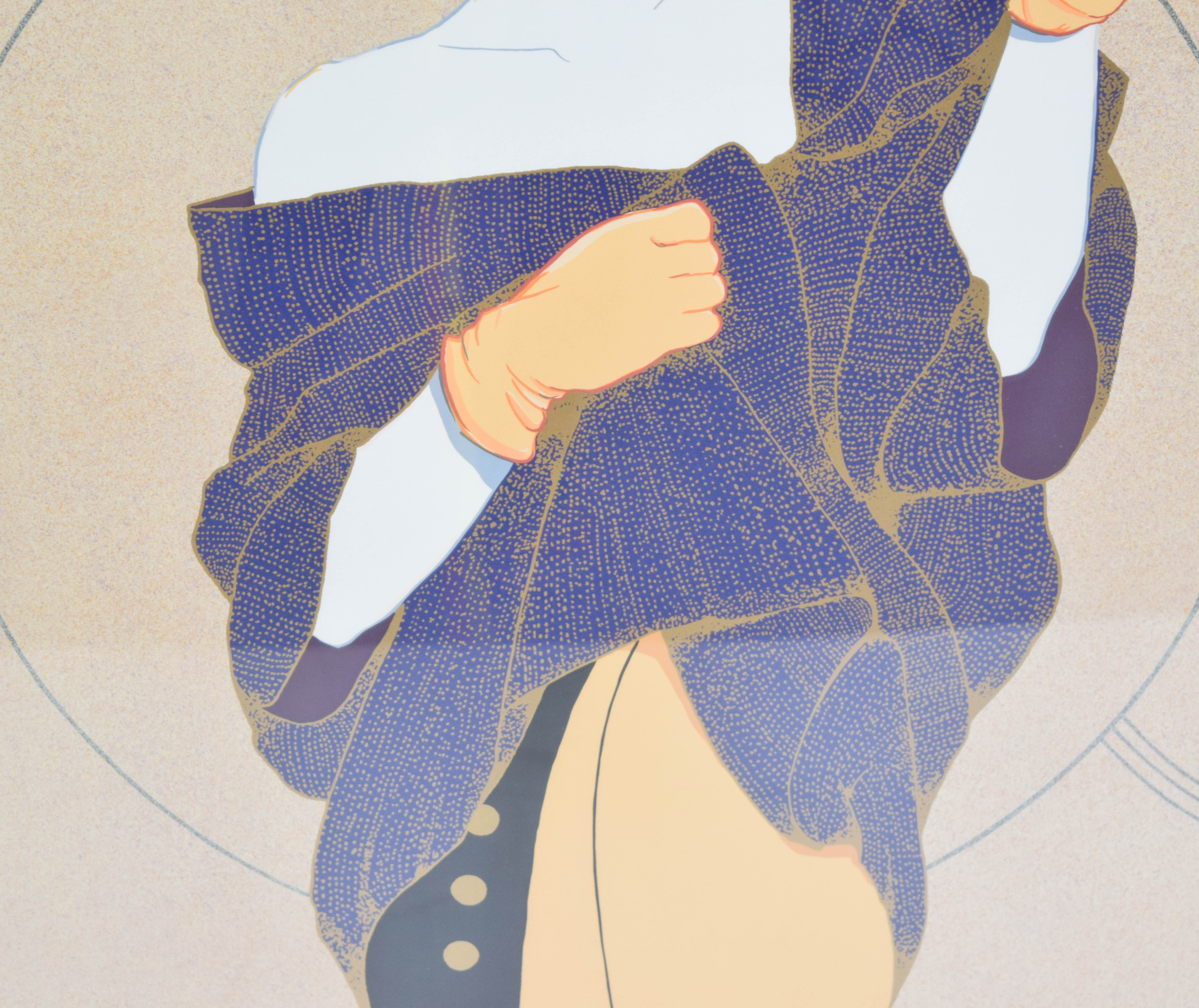 Steve Leal Artist's Proof Serigraph "Denise"