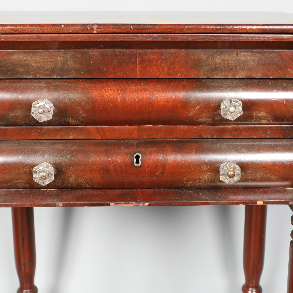 Antique Empire Mahogany Worktable