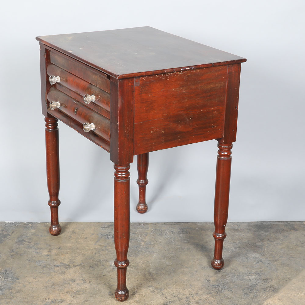 Antique Empire Mahogany Worktable