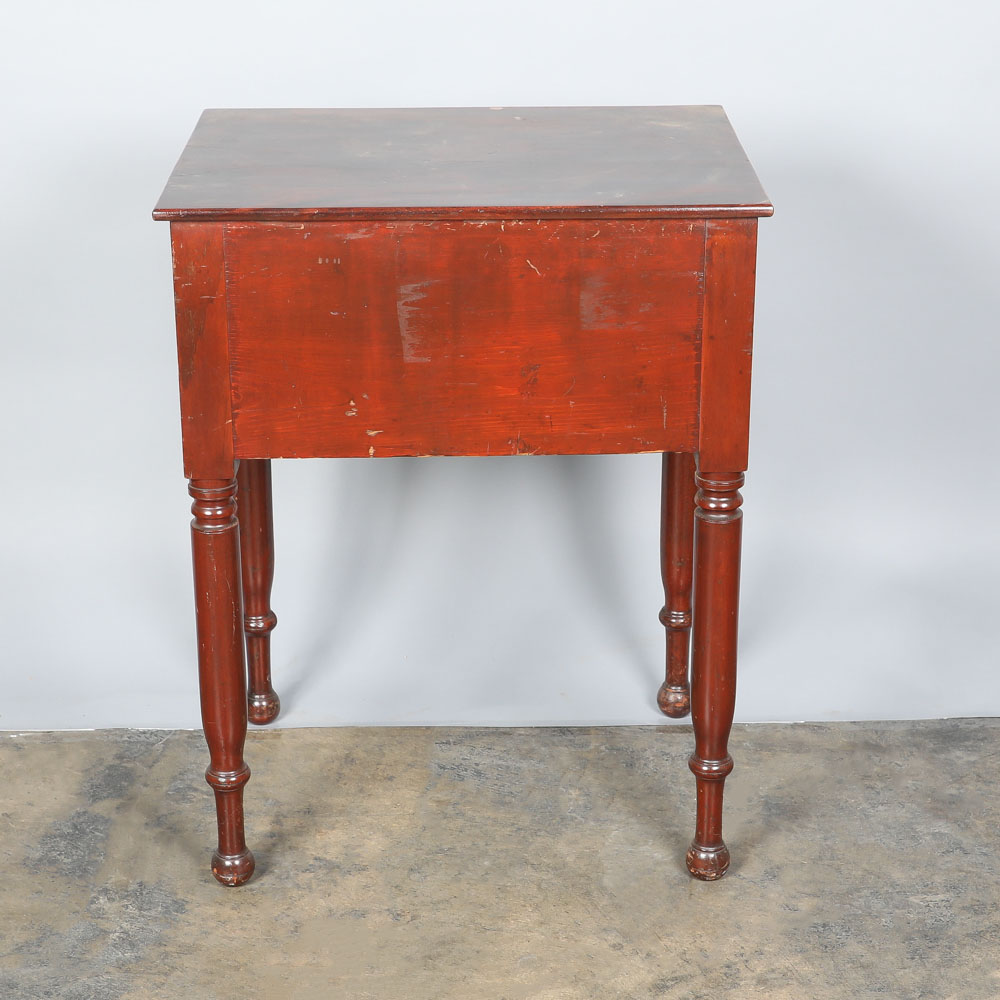 Antique Empire Mahogany Worktable