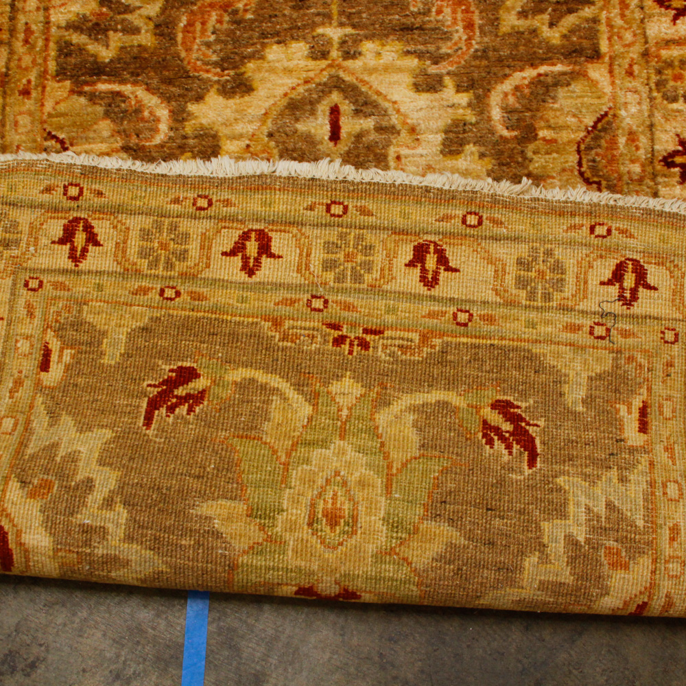 Hand-Knotted Turkish Runner Rug