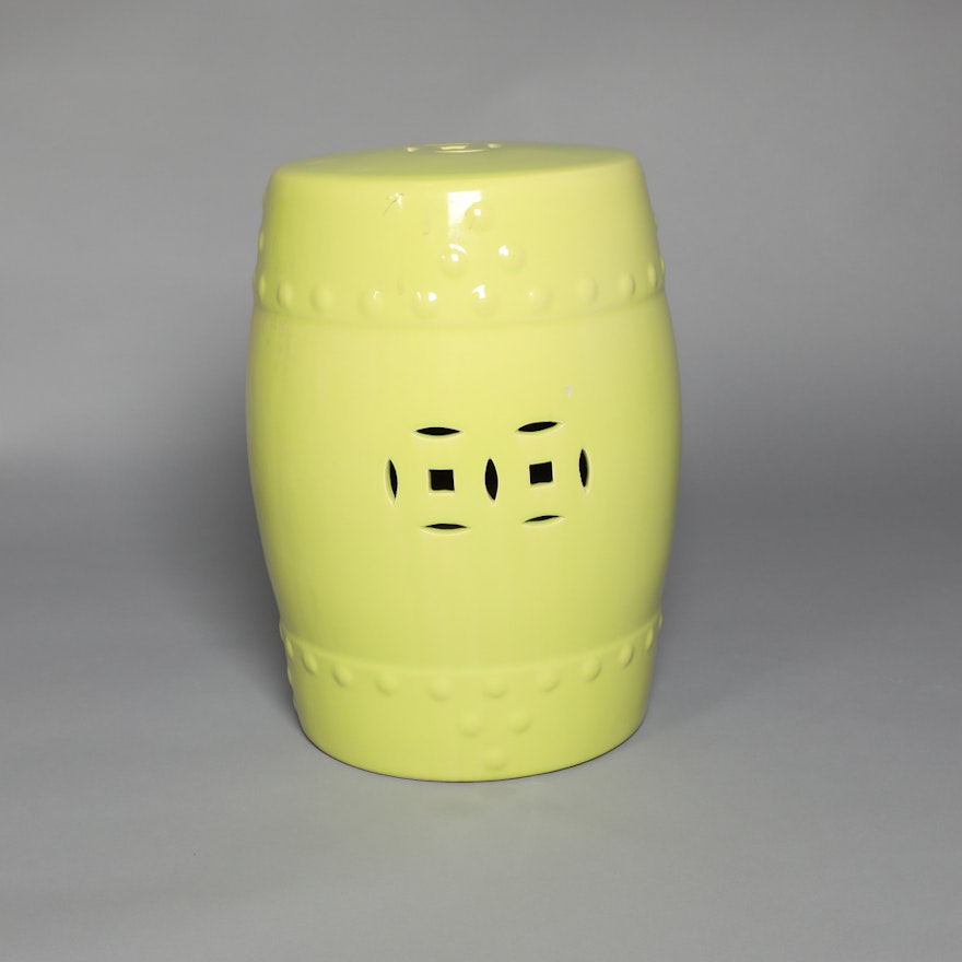 Ceramic Garden Stool