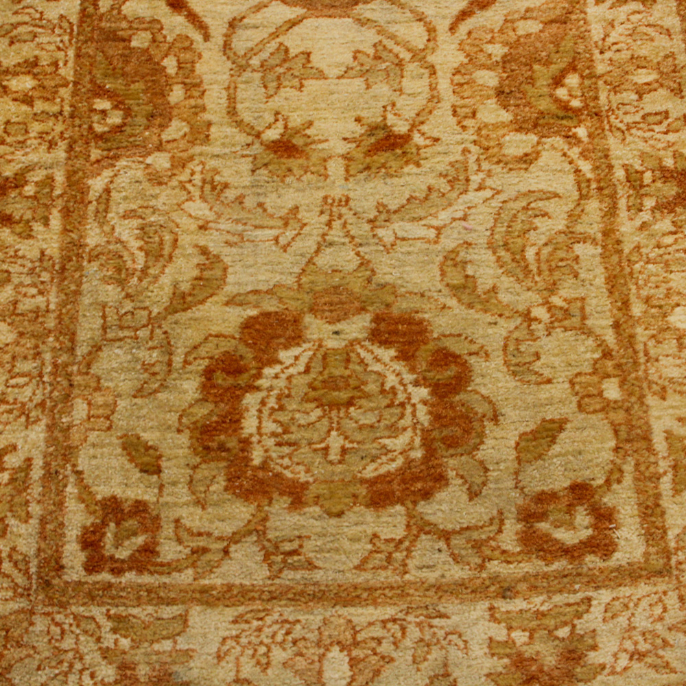 Hand-Knotted Peshawar Carpet Runner
