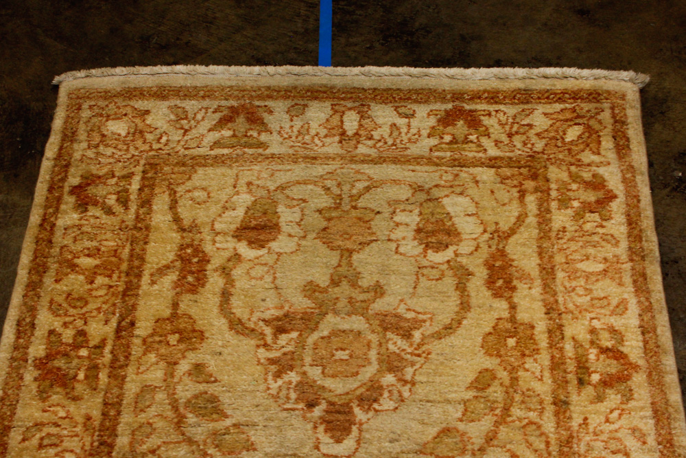 Hand-Knotted Peshawar Carpet Runner