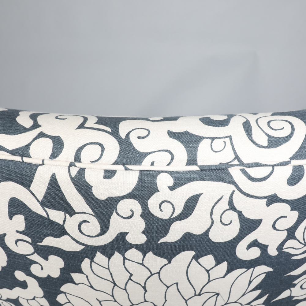 Upholstered Arm Chair and Ottoman