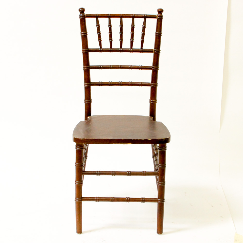 Set of Eight Chiavari Style Chairs