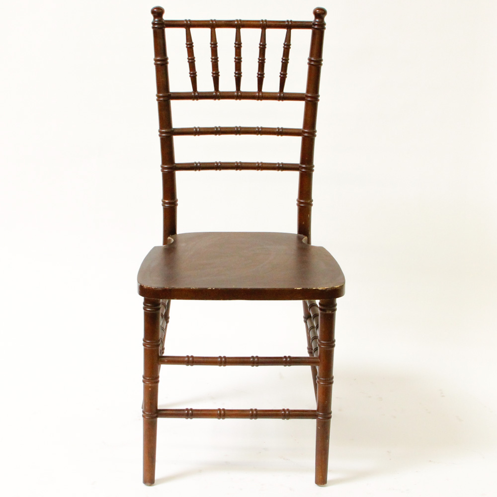 Set of Eight Chiavari Style Chairs