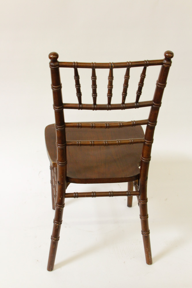 Set of Six Chiavari Style Chairs