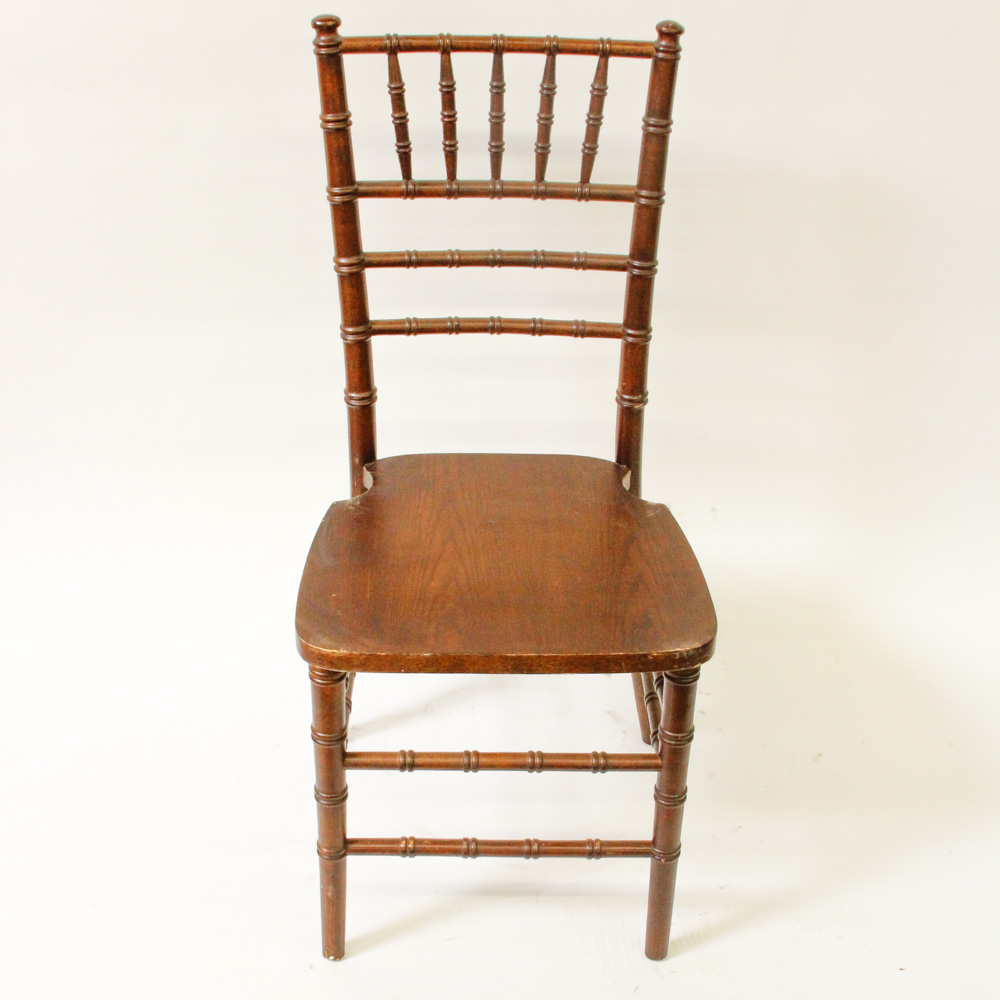 Set of Six Chiavari Style Chairs