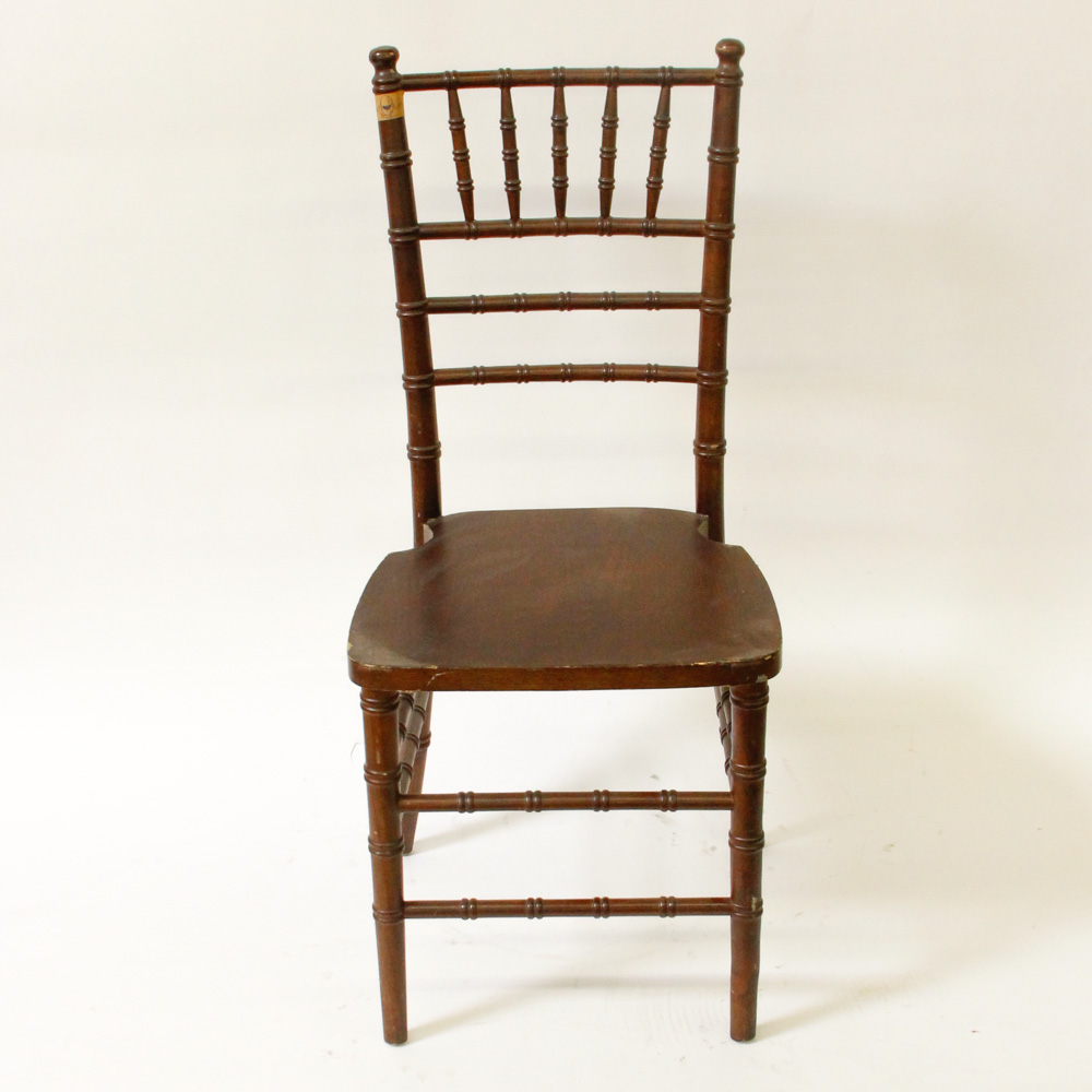 Set of Six Chiavari Style Chairs