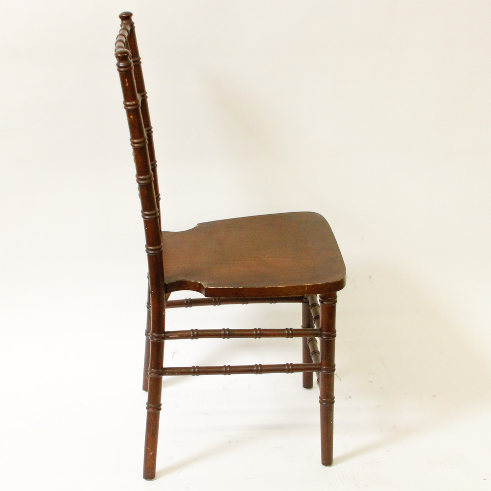 Set of Six Chiavari Style Chairs