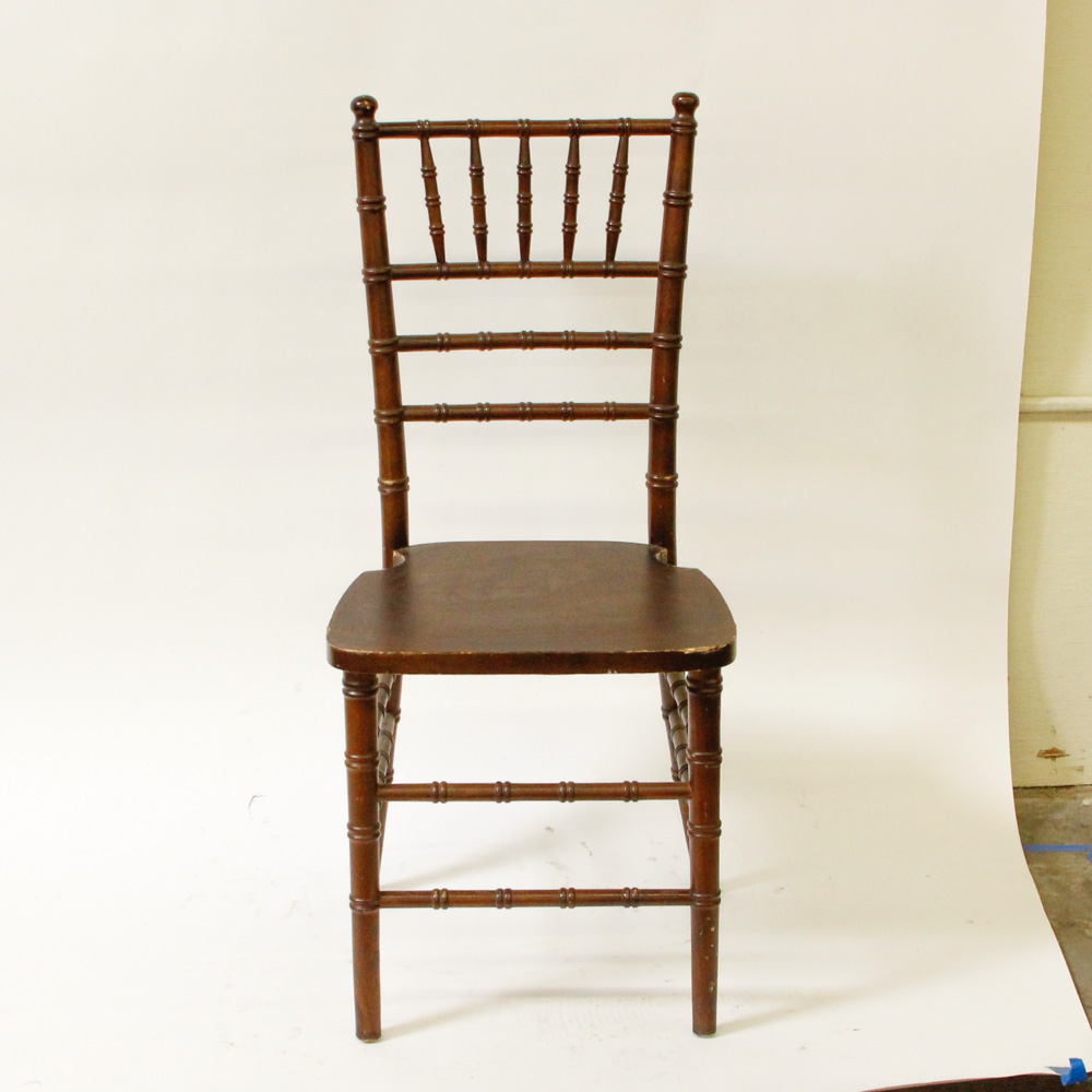 Six Chiavari Style Chairs