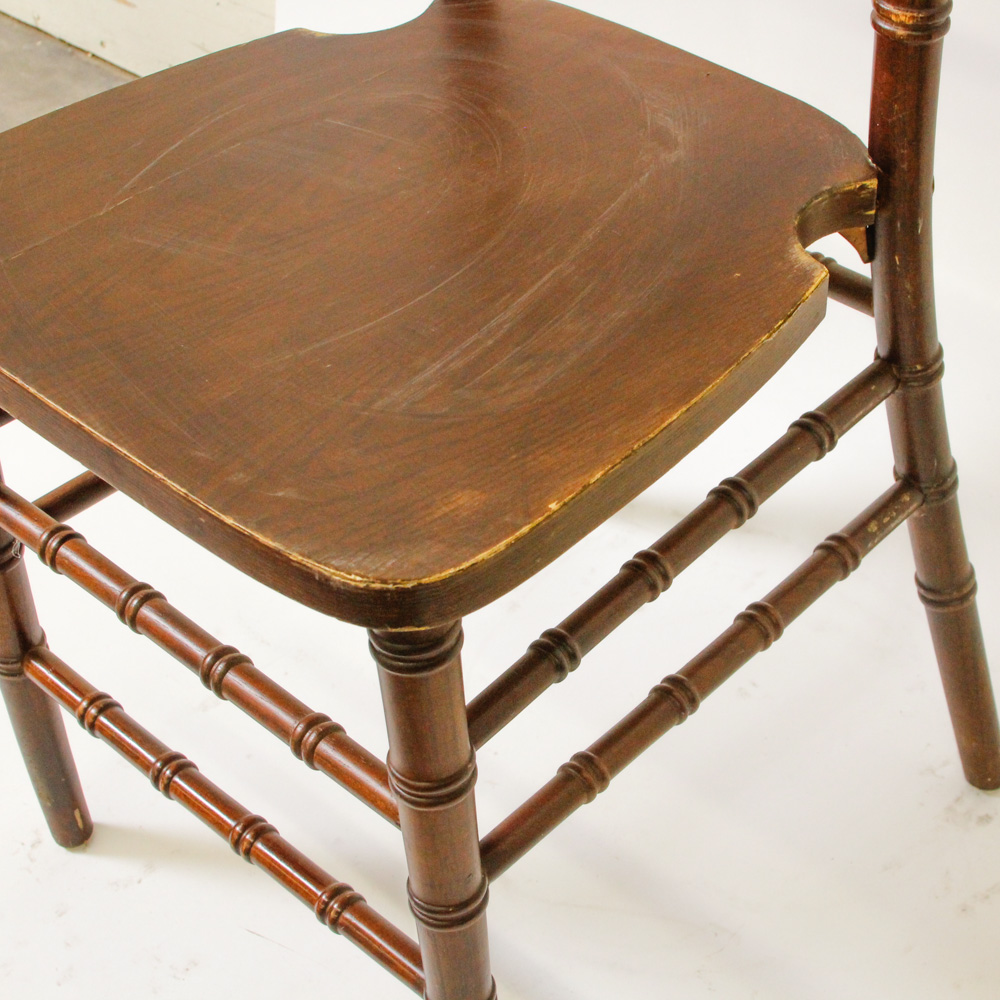 Six Chiavari Style Chairs