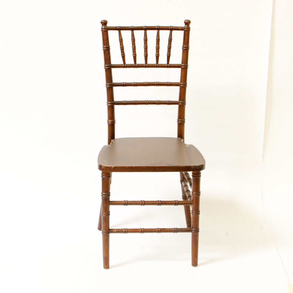 Collection of Eight Chiavari Style Chairs