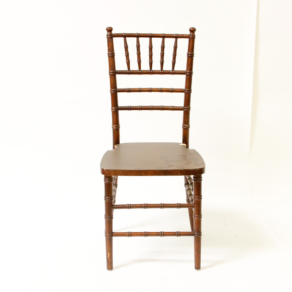 Collection of Eight Chiavari Style Chairs