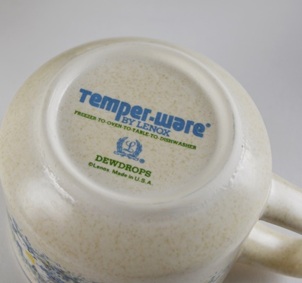 Lenox Temper-ware "Dew Drops" Dinnerware, Set of Eight and Serveware