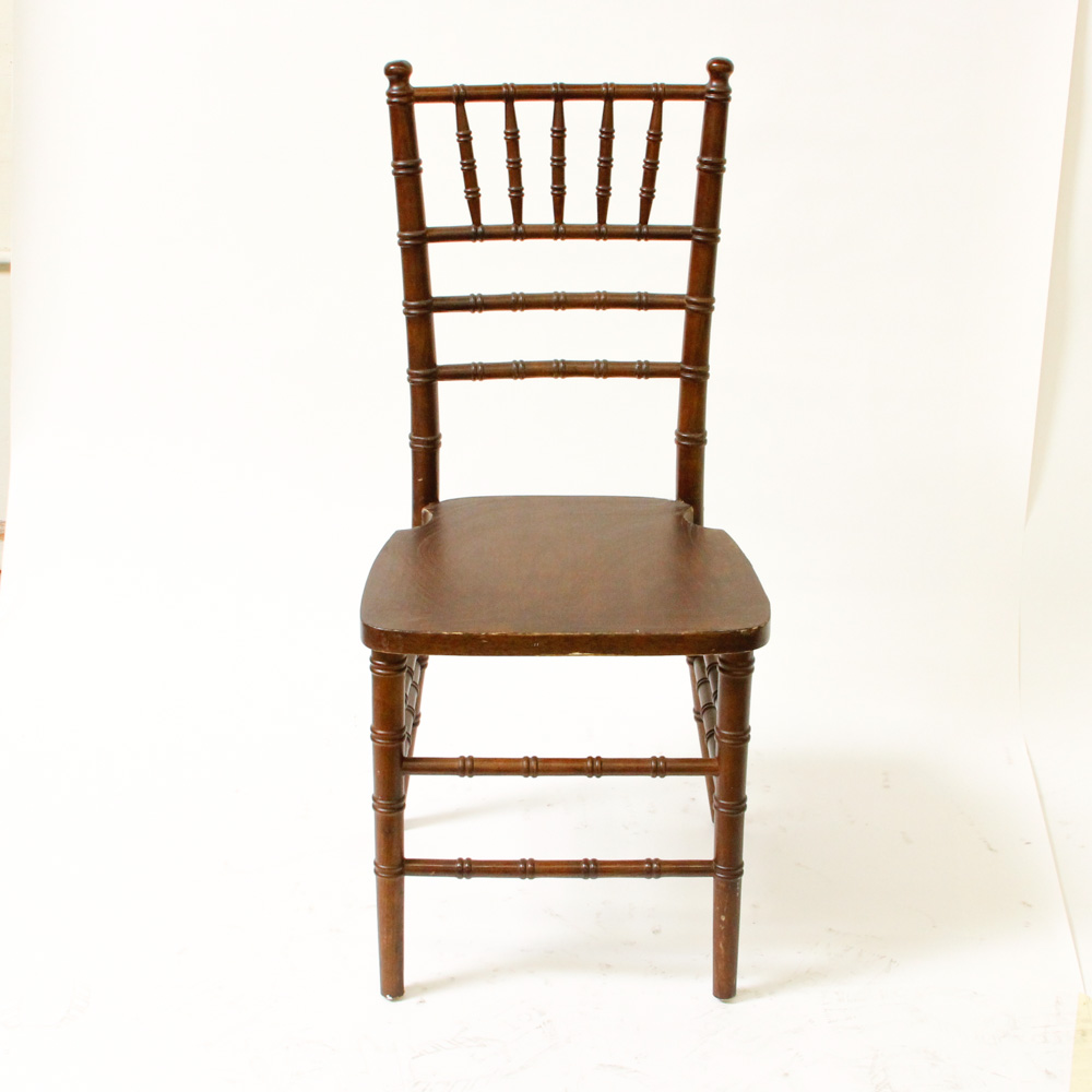 Eight Chiavari Style Chairs