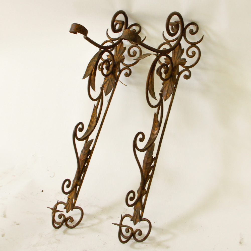 Metal Candle Holder Wall Sconces