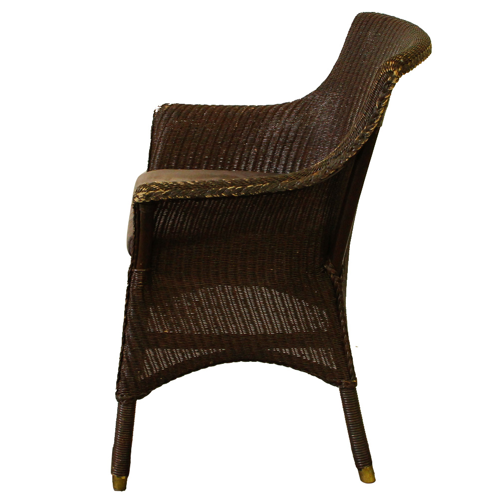 Collection of Four Vintage Wicker Chairs