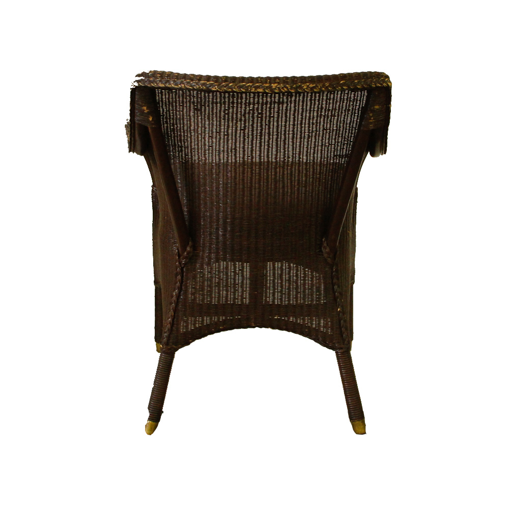 Collection of Four Vintage Wicker Chairs