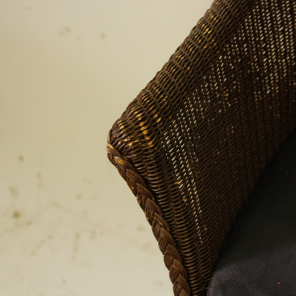 Collection of Four Vintage Wicker Chairs