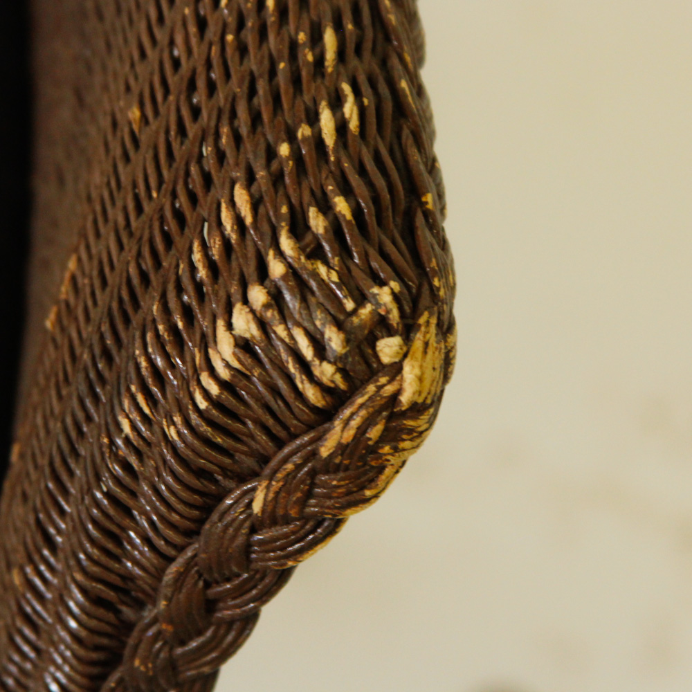 Collection of Four Vintage Wicker Chairs