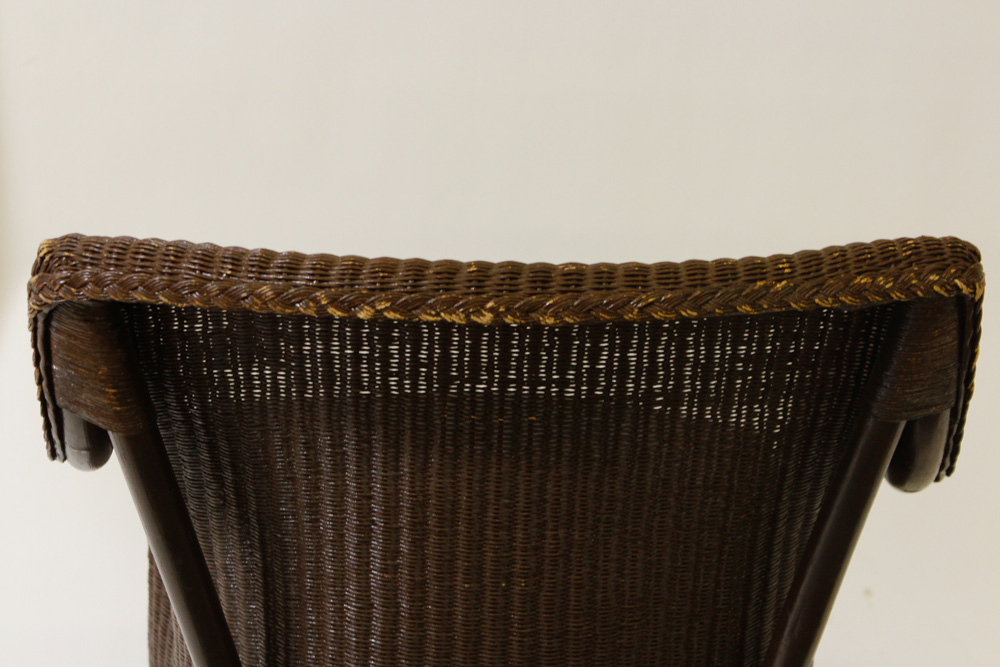 Collection of Four Vintage Wicker Chairs