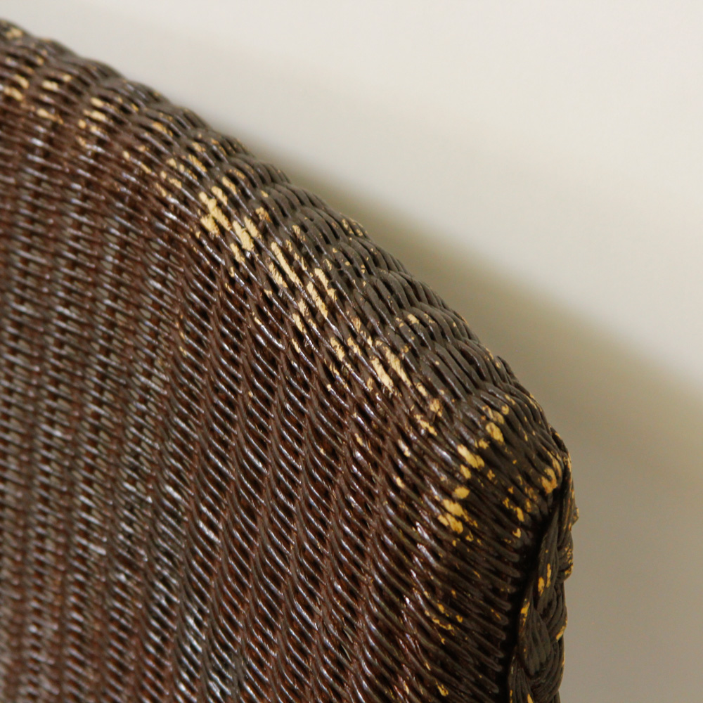 Collection of Four Vintage Wicker Chairs